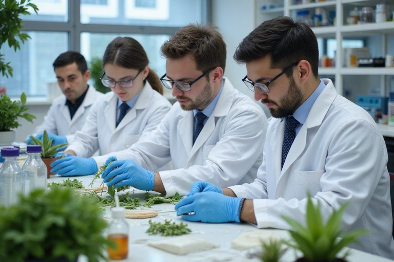 Team di MilanoForzaTonixStore in laboratorio